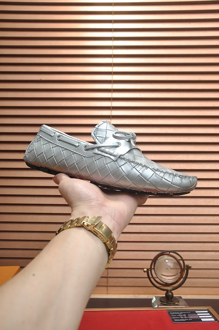 Men's Men's Shoes💰420💶【GUCCI】 (High-end Niuli) New 🍀Gucci*——Gucci Doudou Shoes! Made of imported original cowhide, the inner top layer is comfortable cowhide lining! Original wear-resistant rubber outsole! High quality products! Code number 38-44!
